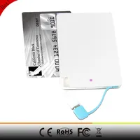 Hot selling good as promotion gift 2000mah 600mah portable universal power bank