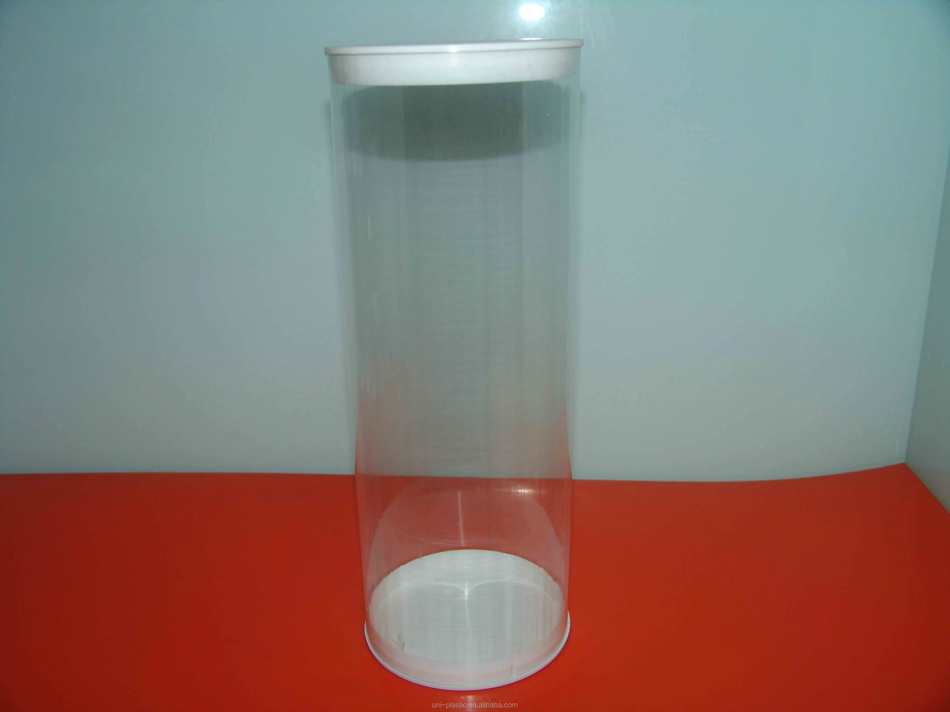 Big clear plastic tube, View clear plastic cylinder tube
