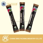 6 sticks line instant coffee sachet film for VFFS machine