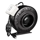 Centrifugal Fan Duct 6 Inch 390 CFM Inline Duct Fan Centrifugal Blower for Ventilation