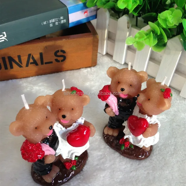 gift for girl friend wedding stage decoration lovely bear couple