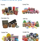 SGS/FDA/EN 71 standard mint tin box tea tin can