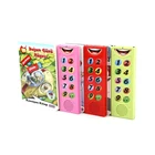 Top quality cardboard sound book printing for children