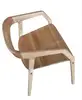Replica Japanese famous design wooden dining chair