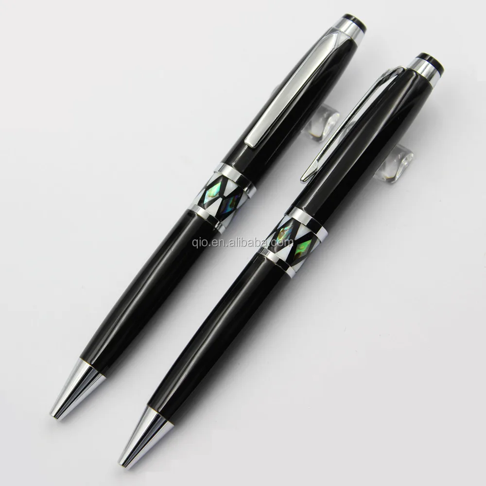 novelty luxury promtion gift diamond ring metal ball pen