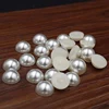 Flat back plastic pearl without hole ABS half pearl beads