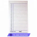 Good quality 120gsm offset restaurant bill book for waiter