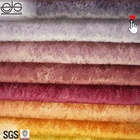 Embossed plush velour sofa fabric store online