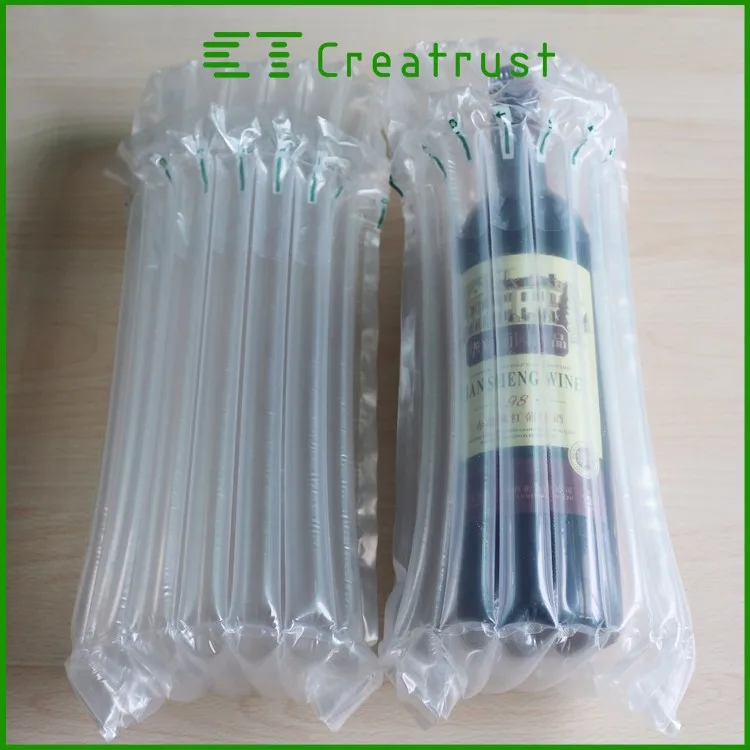 inflatable air column bag / bags for wine bottles