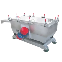 Large capacity mobile silica sand vibratory screener