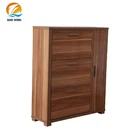 Bookshelf modern design movable bookshelf wooden furniture