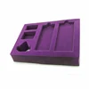 Top quality factory price velvet foam box inserts for packaging