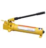 Portable double action high pressure hydraulic hand pump