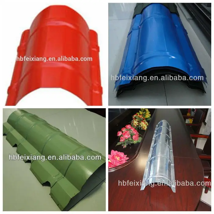 camber ridge cap roof tile roll forming machine