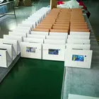 Shenzhen Custom White Blank Video Greeting Card or Video Brochure with your printing