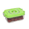 Rectangular Shaped Vacuum Sealing Food Storage Vacuum Containers With Pump