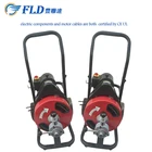 Best price plumbing equipment 400rpm red electric drain pipe cleaning machine for sale