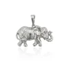 34318 xuping fashion delicate druzy animal elephant charm pendant for ladies
