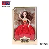 girl toy 11 joint 3D eyeball wedding dress 11.5 inch doll for sale