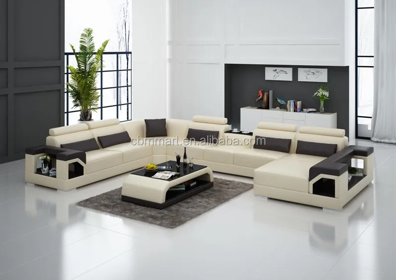 new model living room leather sofa G8010