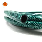 camping equipment 1/2" braided flexible black plastic water pipe roll