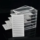 Customized acrylic storage box eyelash case