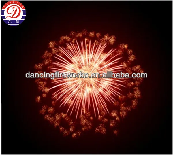 round display shell fireworks