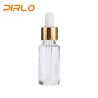 30ml clear essential oil glass bottles with dropper cosmetic dropper bottle with sealing ring