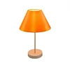 Elegant brass cone plastic metal lamp shade