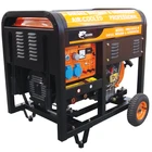 Diesel Generator Portable Air Cooled Open Type 2KW 180A Diesel Welder Generator