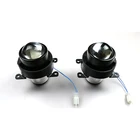 Projector Lends LED Headlight 12V 24V Fog Light BI-XENON Projector Lens Auto LED Fog Lights