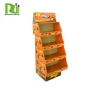 New Design Cardboard Floor Stand Displays/ Display Rack for bag