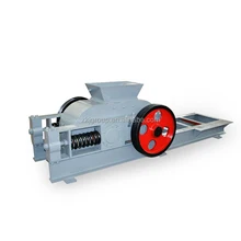 Manufacturer twin bearing minerals roll crusher for sale