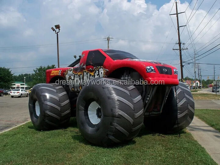 blow up monster truck