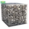 Welded Gabion Retaining Wall With Fence On Top welded gabion wall