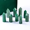 wholesale Green Aventurine Crystal Point Wands Quartz Points Crystal Tower Points wands
