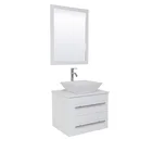 American white bathroom sink vanity design