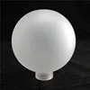 G9 screw handmade blown borosilicate lighting glass ball frosted pyrex globe ball sandblasted blown glass