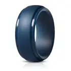 Creative Present Step edge sleek design ring silicone wedding for sport muscle man