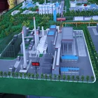 3D models famous industrial project architectural buildings scale model for exhibition