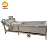 food grade stainless steel fresh fruit washer machine/fresh root vegetables washing machine/food washer
