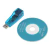 Wholesale 1pcs USB 2.0 to RJ45 Lan Network Ethernet Adapter Card For Mac Tablet pc Win 7 8 XP 100Mbps