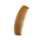 Natural white buffalo horn massage comb for sale