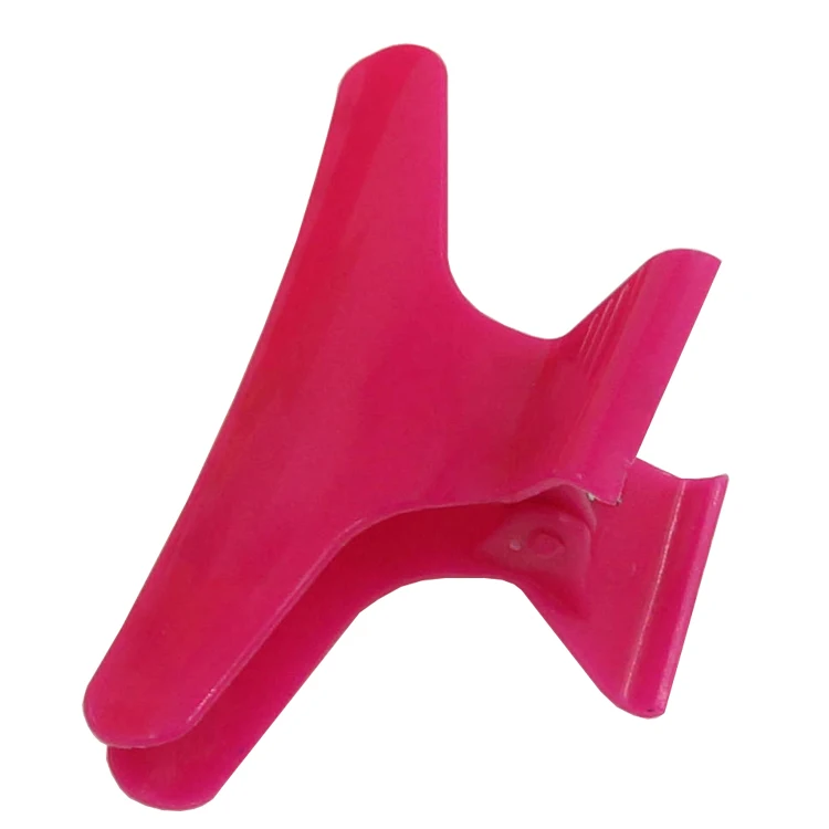 plastic butterfly hair roller clips