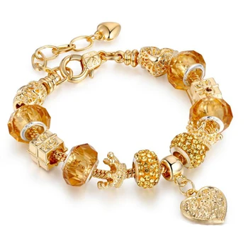 00014 jn wholesale love heart pendant gift crown diamond crystal
