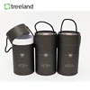 High Quality Biodegradable Cardboard Box Round Paper Tube Black Gift Packaging with String