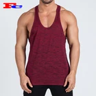 Men Tank Top Singlet Men Custom Men Gym Stringer Singlet Quick Dry Polyester Sports Tank Top