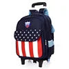 Wholesale mochilas trolley wheeled student school backpack children rolling suitcase