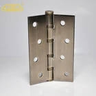Antique Brass plated ball bearing interior wooden door hinge