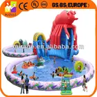 2015 popular Commercial Inflatable water park,used swimming pool slide,children slide for sale